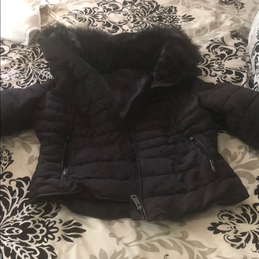 Zara puffer coat